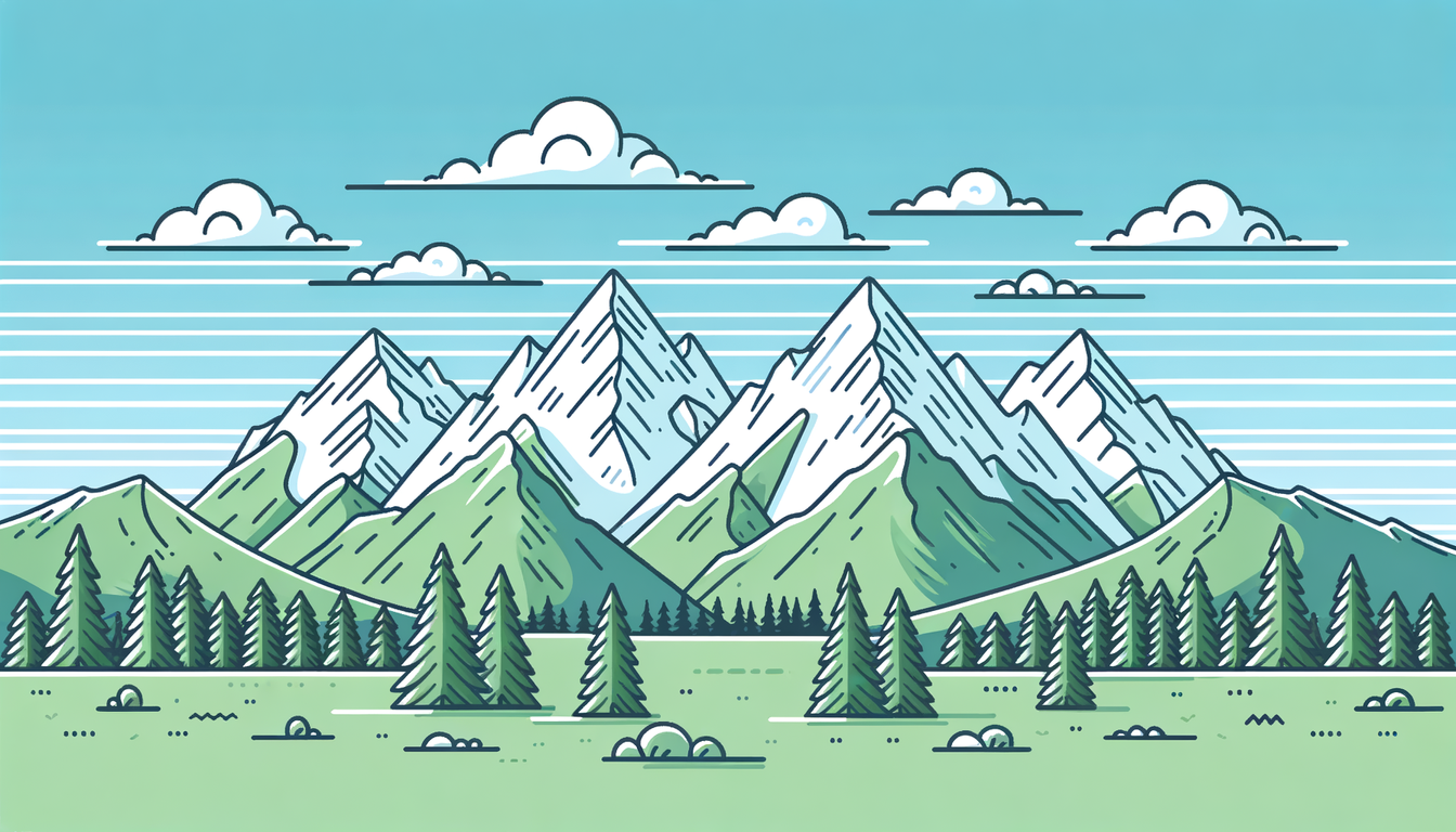 Panorama Ansicht der Gesäuse Berge und des Flusses